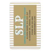 SLP-Visitenkartenmagnet Magnet (Vertikal)