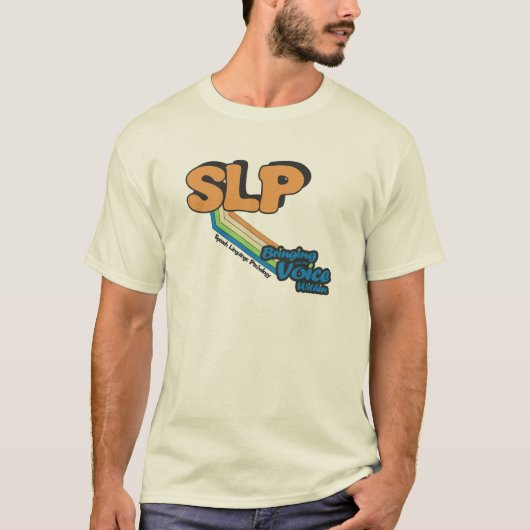 SLP, welches innen die Stimme herausbringt T-Shirt (Vorderseite)