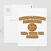 SLP: Wird für Cookies funktionieren Postkarte (Vorne/Hinten)