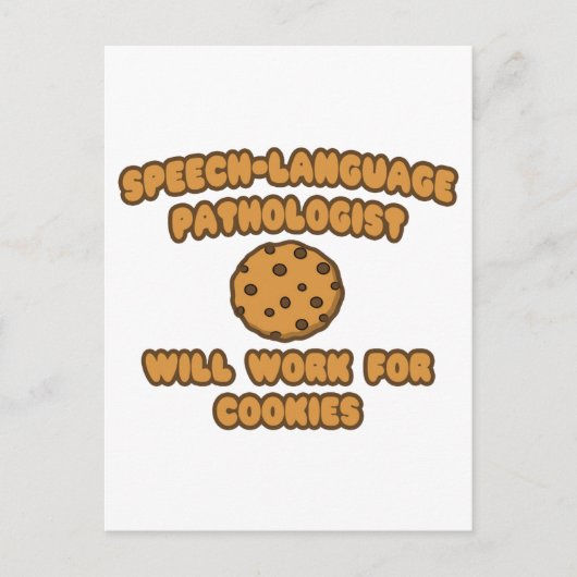 SLP: Wird für Cookies funktionieren Postkarte (Vorderseite)