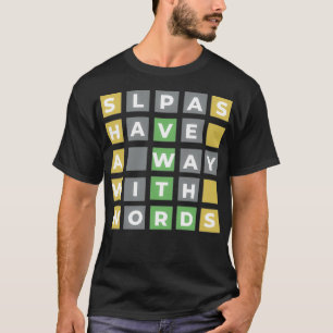 SLPAs Wordle Fan-Shirt T-Shirt