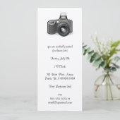 SLR-Kamera Einladung (Stehend Vorderseite)