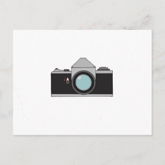 SLR-Kamera für Film Postkarte (Vorderseite)
