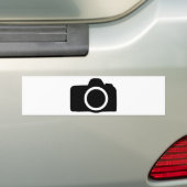 SLR-Kameraikone Autoaufkleber (Auf Auto)