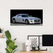 SLS AMG COUPE POSTER (Heimbüro)