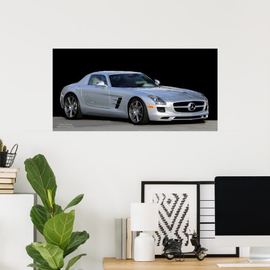 SLS AMG COUPE POSTER (Heimbüro)