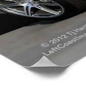 SLS AMG COUPE POSTER (Ecke)