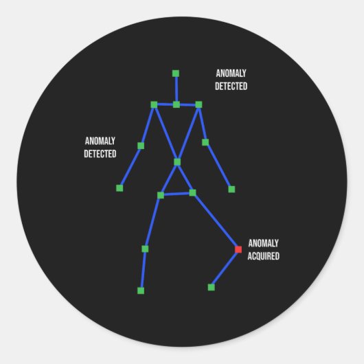 Sls Ghost Jagd paranormale Untersuchung Ghost H Runder Aufkleber (Vorderseite)