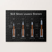 SLS Space Launch System Rockets Puzzle (Horizontal)