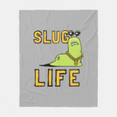 Slug Life Fleecedecke (Vorderseite)