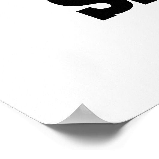 Slug Life Funny Green Slug Puff Poster (Ecke)