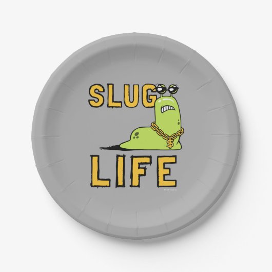 Slug Life Pappteller (Vorderseite)