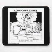 Slug Nightmares Classic LTCartoons Comic Mousepad (Vorne)