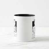Slug Nightmares Classic LTCartoons Comic Tasse (Zentrum)