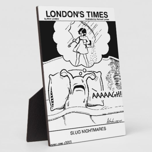 Slug Nightmares Funny Fotoplatte (Seite)