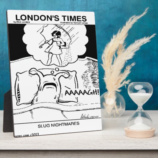 Slug Nightmares Funny Fotoplatte (Seite)