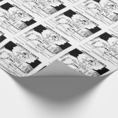 Slug Nightmares Funny Geschenkpapier (Ecke)