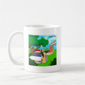 Slug Traffic Polizist Funny Kaffeetasse (Links)
