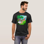 Slug Traffic Polizist Funny T-Shirt (Vorne ganz)