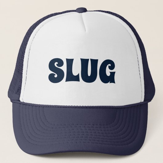 SLUG TRUCKER HAT TRUCKERKAPPE (Vorderseite)