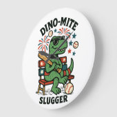 Slugger Große Wanduhr (Winkel)