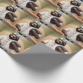 "Slugger Sloth: Langsam und standhaft an der Platt Geschenkpapier (Ecke)