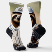 "Slugger Sloth: Langsam und standhaft an der Platt Socken (Gewinkelt)