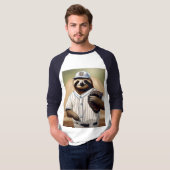 "Slugger Sloth: Langsam und standhaft an der Platt T-Shirt (Vorne ganz)