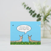 Sluggish Postcard Postkarte (Stehend Vorderseite)