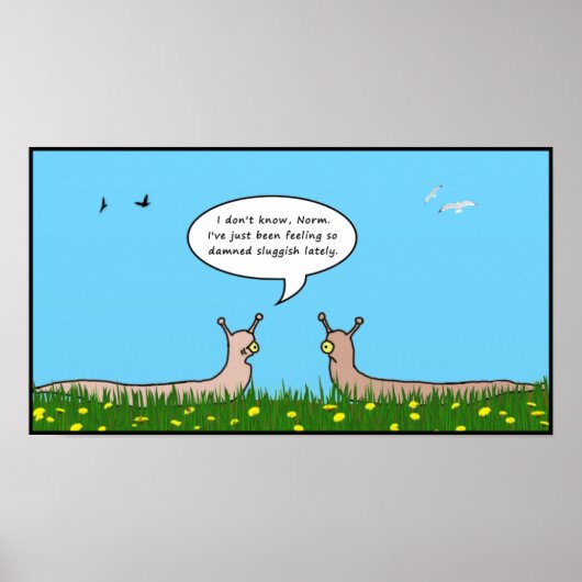 Sluggish Poster (Vorne)