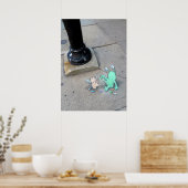 Sluggo Zeichne sich selbst Poster (Küche)