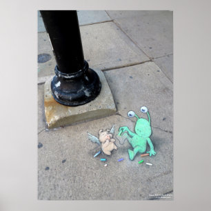 Sluggo zeichnet sich poster