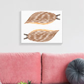 Slugs Canvas Print Leinwanddruck (Insitu (Wohnzimmer))