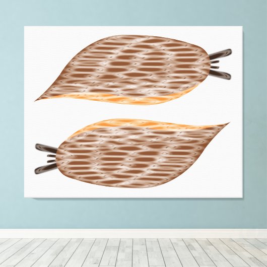 Slugs Canvas Print Leinwanddruck (Insitu (Holzboden))
