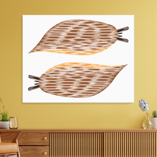 Slugs Canvas Print Leinwanddruck (Insitu (Wohnzimmer))