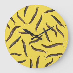 Slugs Große Wanduhr