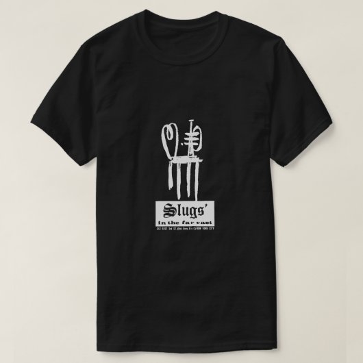 Slugs´ Saloon Jazz Vintag T-Shirt (Design vorne)
