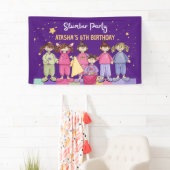 Slumber Birthday Party Banner (Insitu)