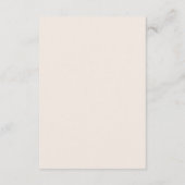 Slumber Bunny Book for Baby Begleitkarte (Rückseite)