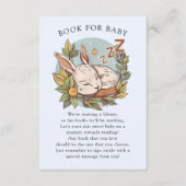 Slumber Bunny Book for Baby Begleitkarte (Vorderseite)
