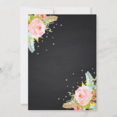 Slumber Party Birthday Invitation Sleepover Party Einladung (Rückseite)