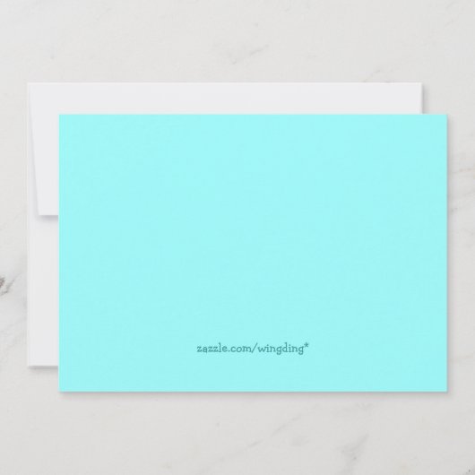 Slumber-Party-Fotovorlage Einladung (Rückseite)