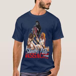 Slumber Party Massaker 80er Kult-Klassiker Horror- T-Shirt