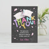 Slumber Party Pajamas Vielen Dank Ihr Card Sleepov Dankeskarte (Stehend Vorderseite)