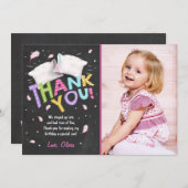 Slumber Party Pajamas Vielen Dank Ihr Card Sleepov Dankeskarte (Vorne/Hinten)