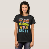 Slumber Party Sleepover Pajama Sleeping Ideas Game T-Shirt (Vorne ganz)