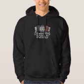 Slumber Party Squad Sleepover Schlaf Katzenklammer Hoodie (Vorderseite)