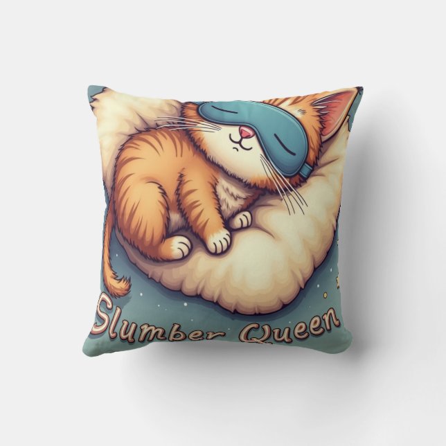 Slumber Queen Elegant Kissen (Rückseite)