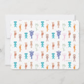 Slumberkins Charakter-Geburtstag Dankeskarte (Rückseite)