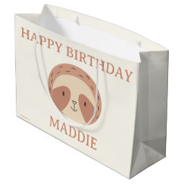 Slumberkins Faultier Geburtstag Große Geschenktüte